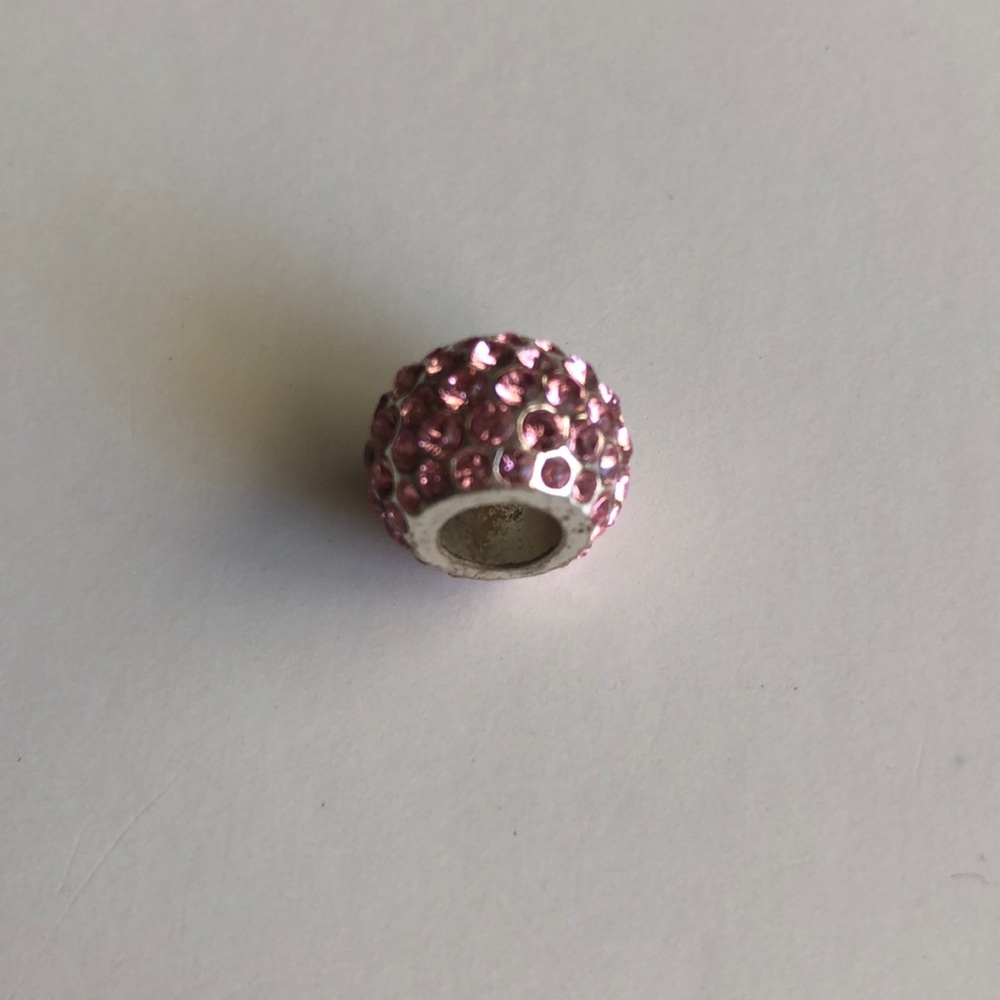 Light Pink Crystal Brighton Bead - Picture 5 of 5